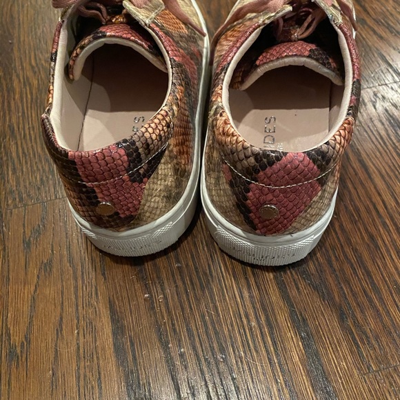 JSlides pink snake print sneakers - Picture 3 of 3
